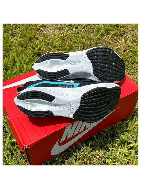 MEN\'S NIKE ZOOM FLY 4 BLACK BLUE WHITE RUNNING SNEAKERS CT2392-003 main image 4